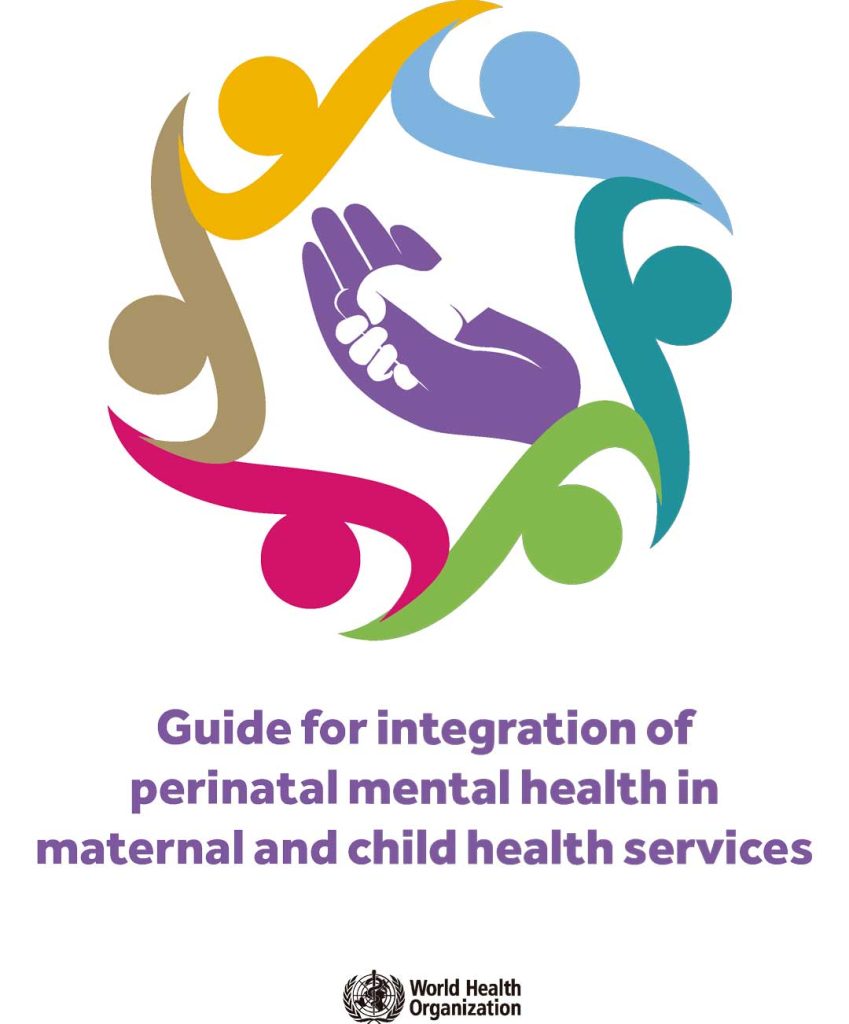 Imagen de portada de la guía para la integración de la salud mental perinatal